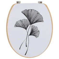 Abattant wc mdf - zen gingko
