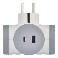 Adaptateur 2 prises usb a+c