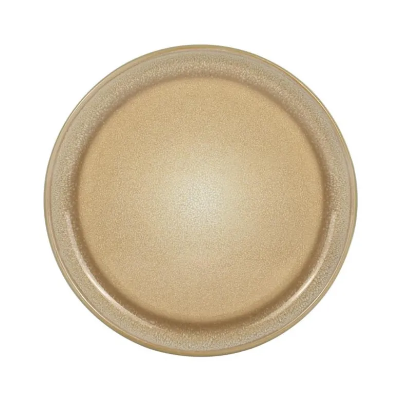 Assiette a dessert beige