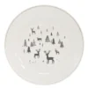 Assiette a dessert cerf nordic