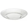 Assiette craquele d27cm transpar