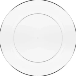 Assiette d23cm x10 plastique reu