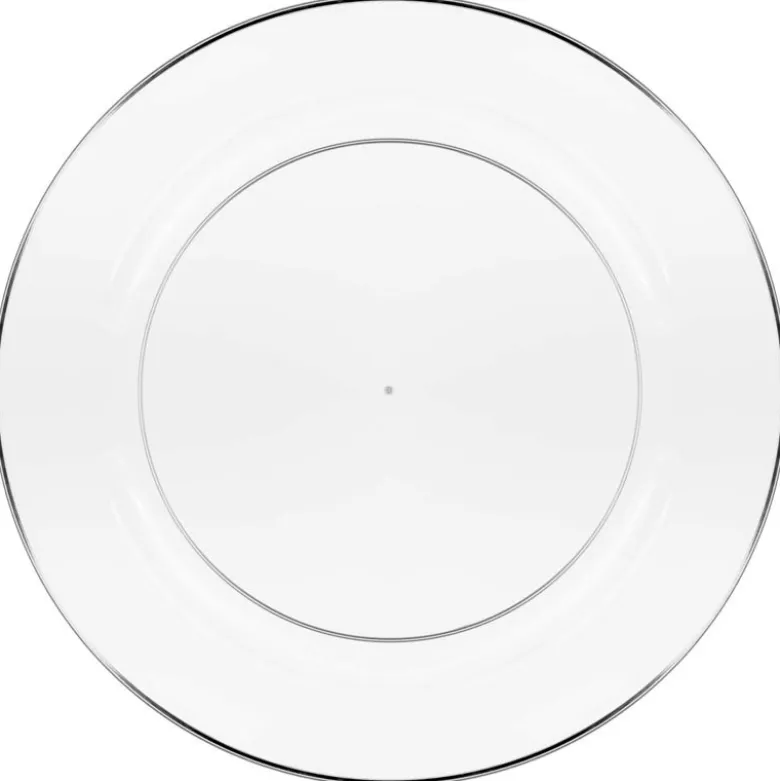 Assiette d23cm x10 plastique reu