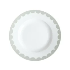 Assiette dessert lisere cotele