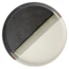 Assiette dessert motif traits 19