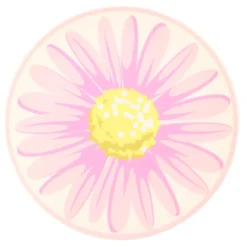 Assiette plastique d26cm garden