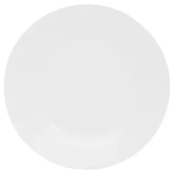 Assiette plate blanche