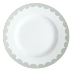 Assiette plate lisere cotele