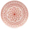 Assiette plate terracotta