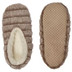 Ballerine imitation fourrure