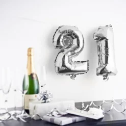 Ballon aluminium happy birthday