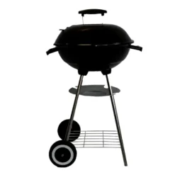 Barbecue rond roulettes + couver