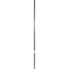 Barre bois 2.50 m d28 - noir mat