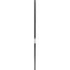 Barre bois 1.50 m d28 - noir mat