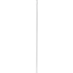 Barre de douche aluminium blanc