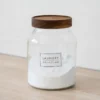 Bocal couvercle bois 3l
