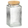 Bocal en verre strie 1l
