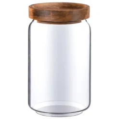 Bocal rond verre bouchon 800ml