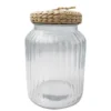 Bocal strie naturel 1l