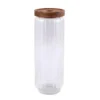 Bocal verre en acacia 1l