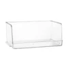 Boite empilable transparente l