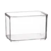 Boite empilable transparente