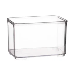 Boite empilable transparente