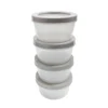 4 boites alimentaire ronde 200ml