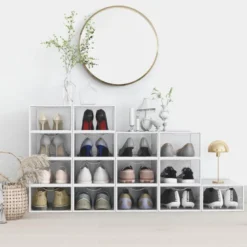 Boites rangement chaussures x4