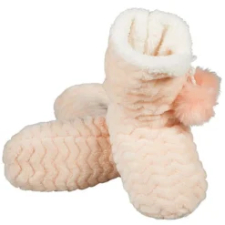 Boots doudou pompon femme asst 3