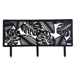 Bordure metal feuillage 28cm