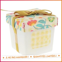 Bougie parfumee carree merci