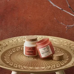Bougie parfumee desert pot h6.5c