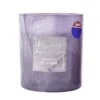 Bougie parfumee pot effet marbre