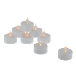 Bougies chauffe plats led x8
