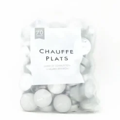 Bougies chauffe plat x70
