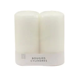 Bougies cylindre x2