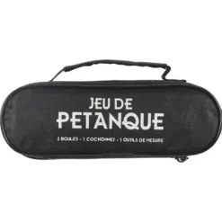 Boule de petanque avec etui