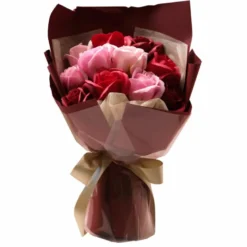 Bouquet de 11 roses artificielle