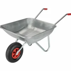 Brouette metal acier galva 65l