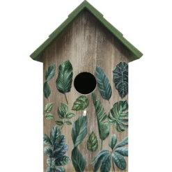 Cabane a oiseaux vert