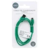 Cable usb a to type c 1m