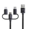 Cable usb universel 3 en 1 2m