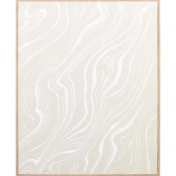 Cadre image texture creme