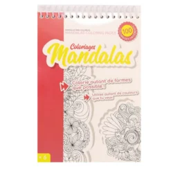Carnet de coloriage 100 feuilles