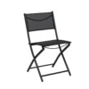 Chaise pliante pacha noire