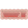 Clavier vague rose clair