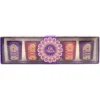 Coffret 5 bougies parfumees