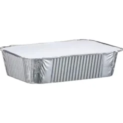 Contenant en aluminium rect x6