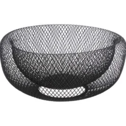 Corbeille a fruits 27cm noir